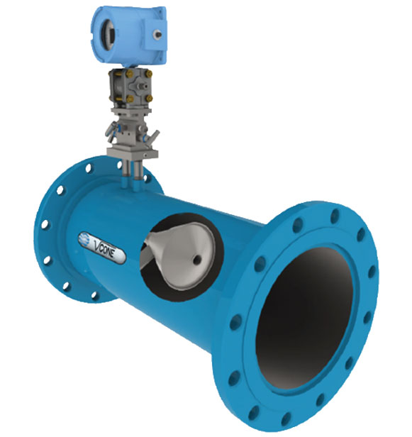 V-Cone differential pressure flow meter