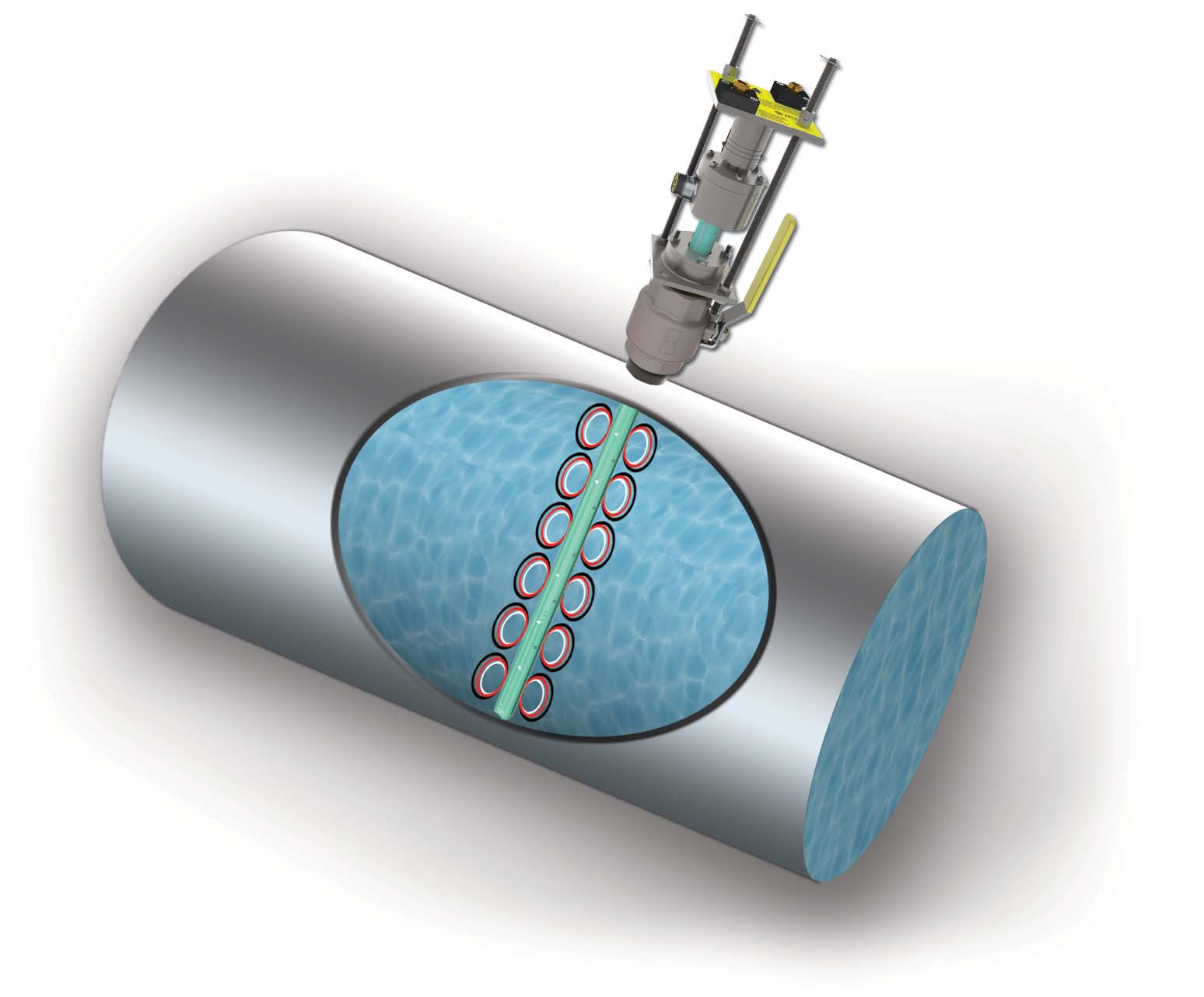 FPI Mag flow meter electrodes