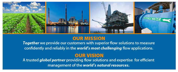 Together we provide customers with superior flow solutions to measure confidently and reliably in the world’s most challenging flow applications